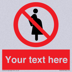 Custom prohibition not for pregnant women